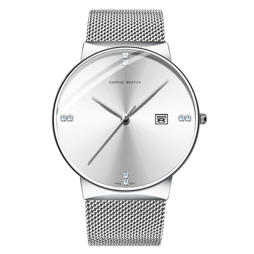 Classical Business Stainless Steel Watch for Men