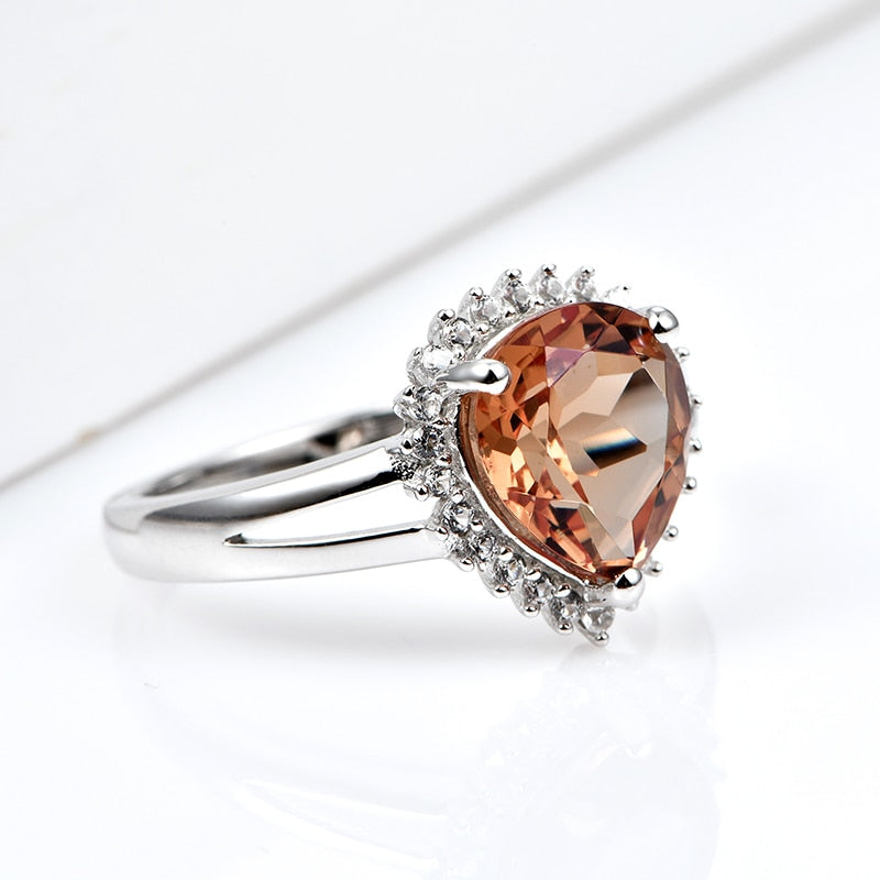 925 Silver Color Changing Zultanite Gemstone Ring