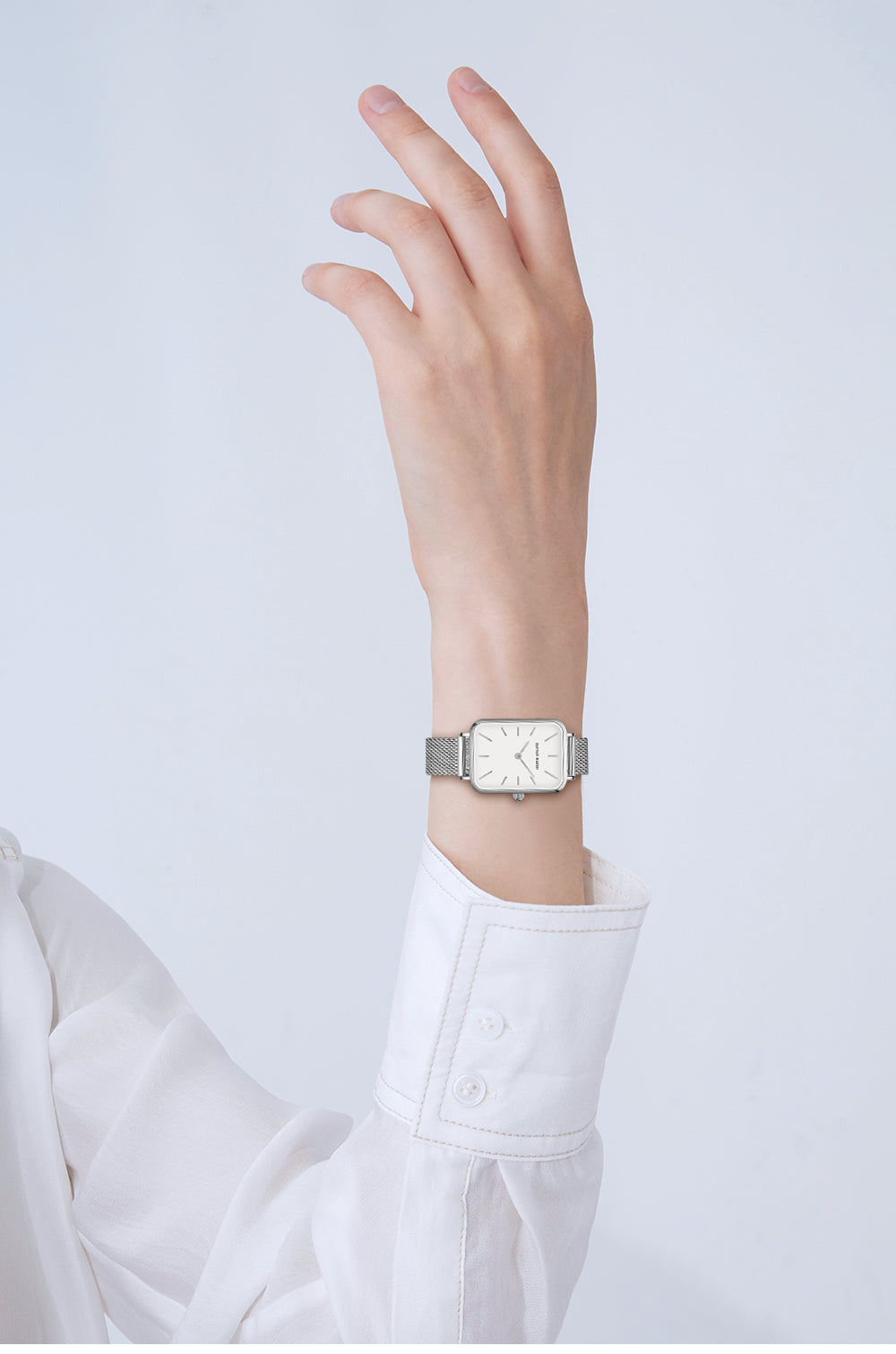 Rectangle Ultrathin Nordic Bauhaus Wristwatch