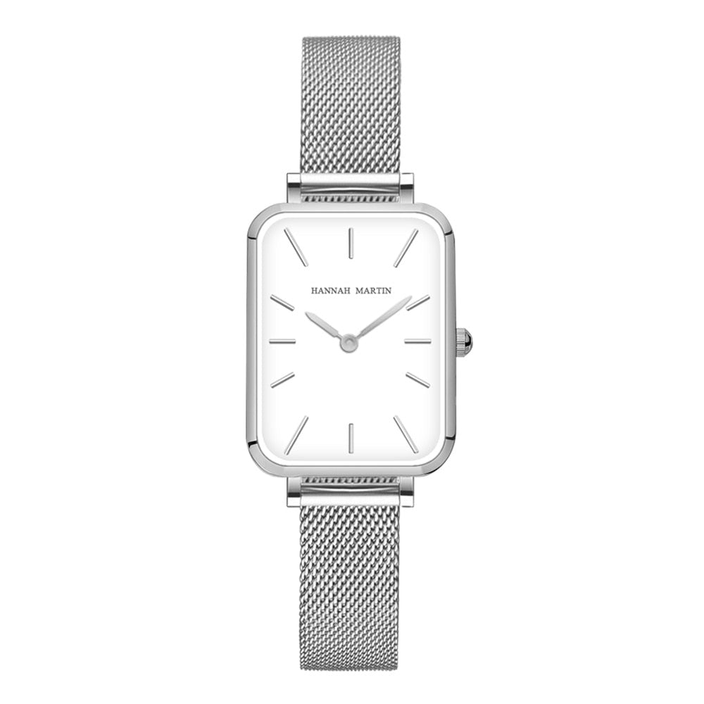 Rectangle Ultrathin Nordic Bauhaus Wristwatch