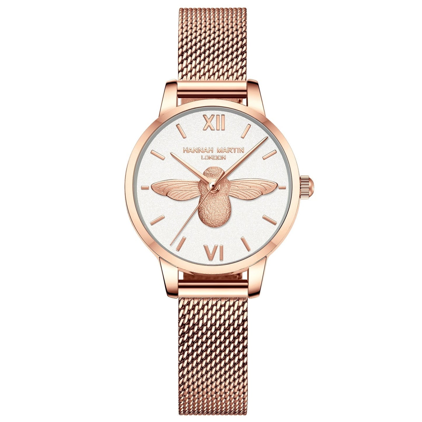 3D Engraved Bee Dial Women Dress Watch