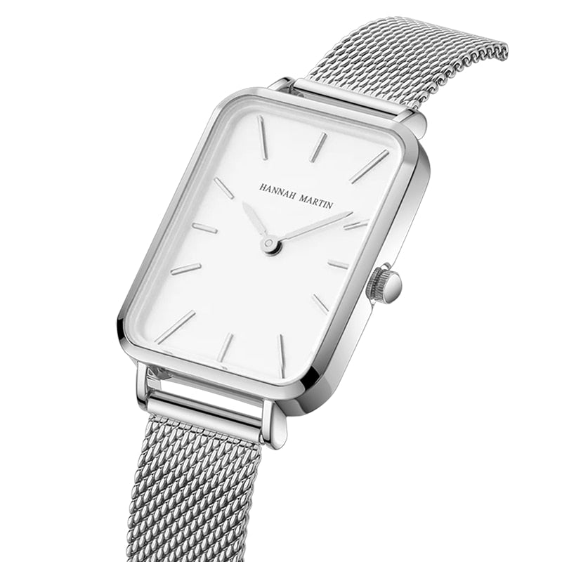 Rectangle Ultrathin Nordic Bauhaus Wristwatch