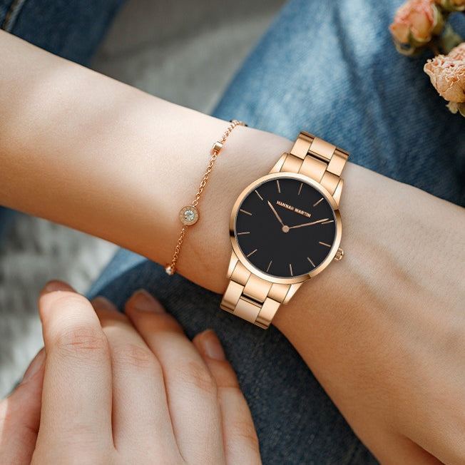 Hannah Martin Simple Design Woman Wristwatch